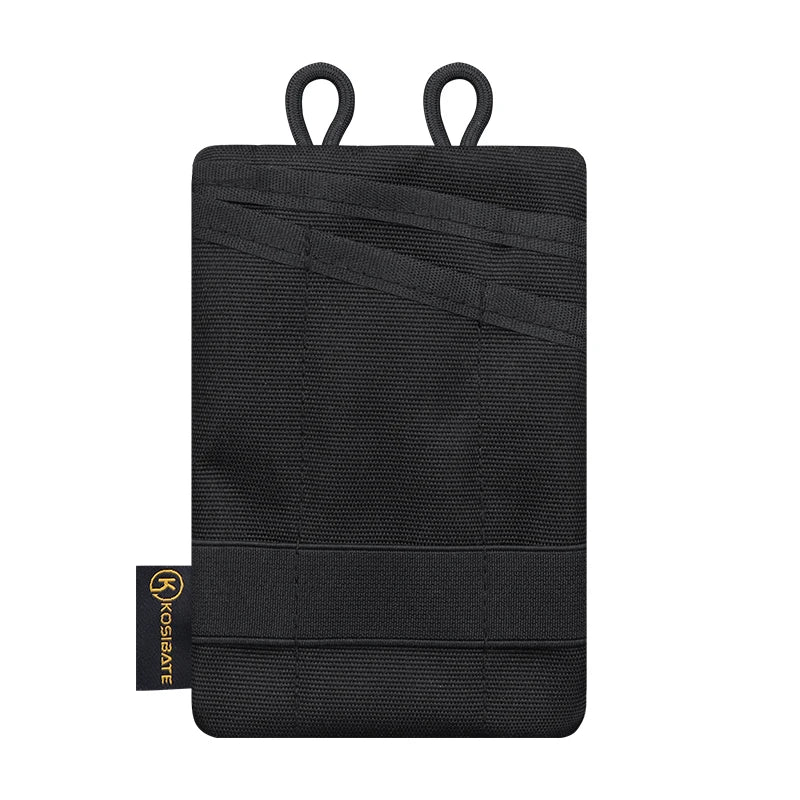 Kosibate Tactical EDC MOLLE Pouch - Mini Wallet en Sleutelhouder voor Outdoor, Camping en Hiking