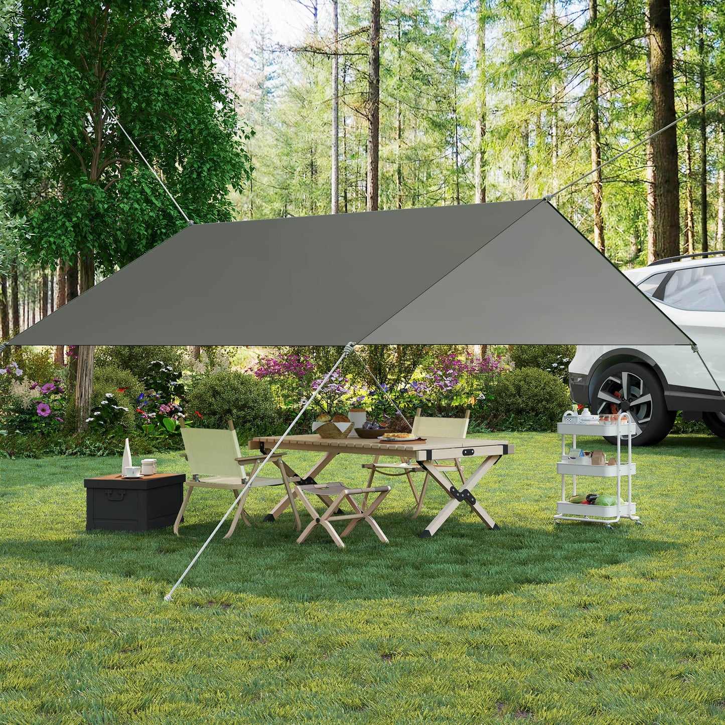Outdoor Beschermende Camping Waterdichte Tarpaulin – UV & Regenbestendig
