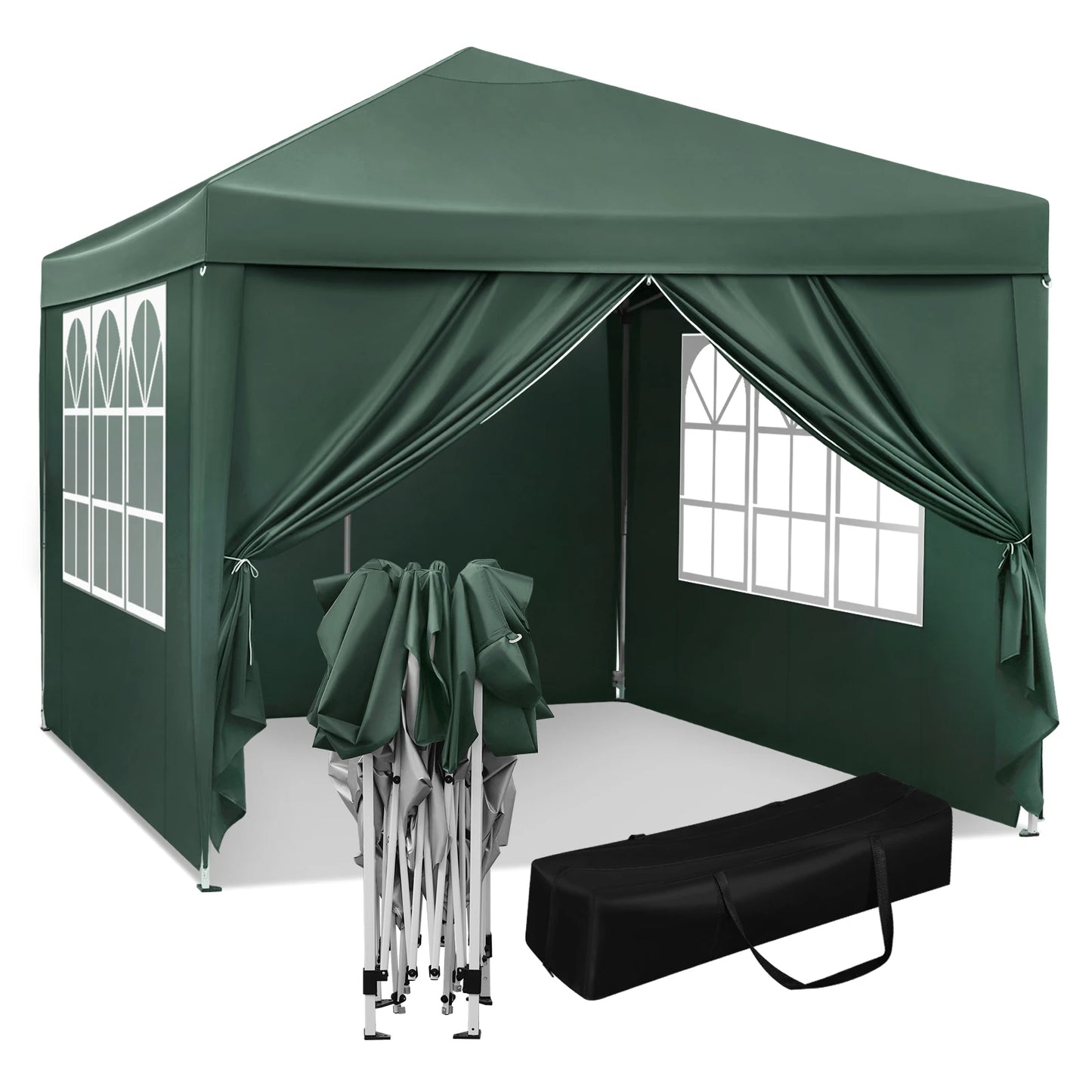 Opvouwbare Partytent 3x3m – Waterdicht & UV-bescherming met Draagtas