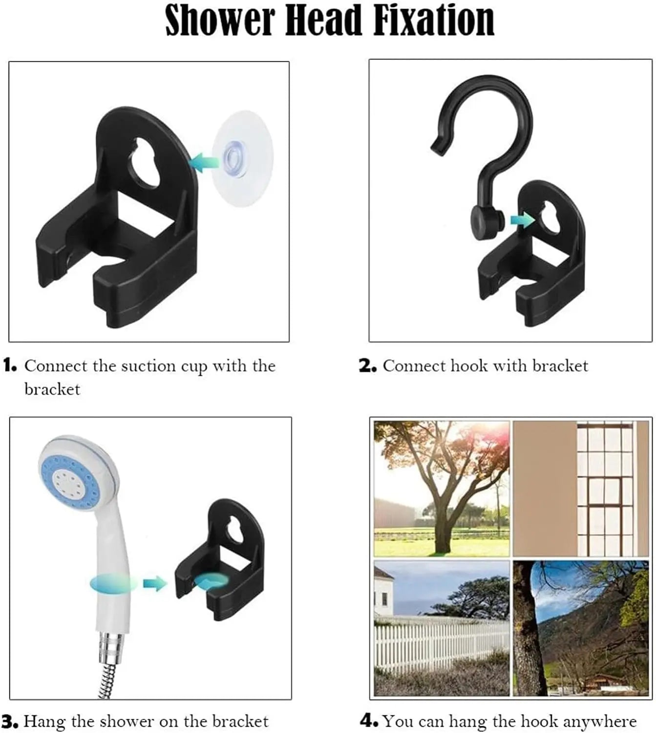Draagbare Campingdouche - USB Oplaadbare Buiten Douche Pomp voor Kamperen, Hondenwassen, Tuinieren en Auto Reiniging