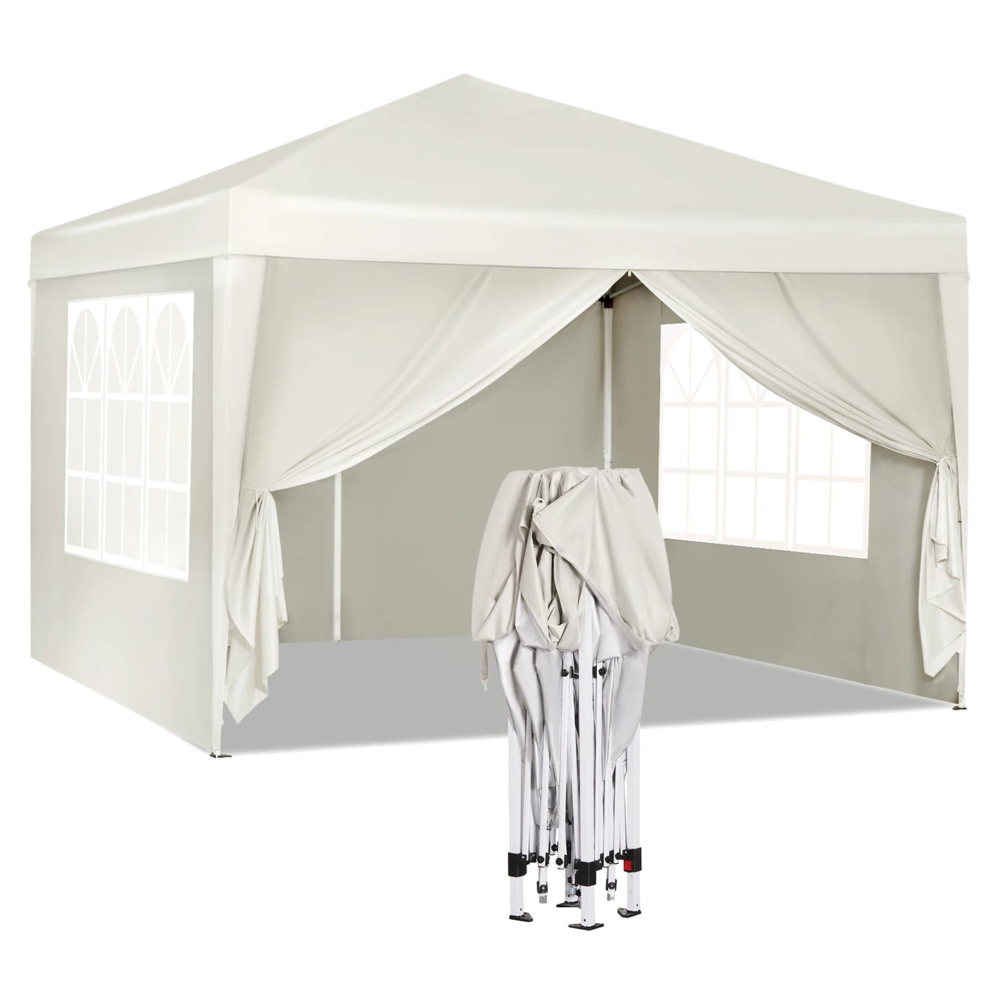 Opvouwbare Partytent 3x3m – Waterdicht & UV-bescherming met Draagtas