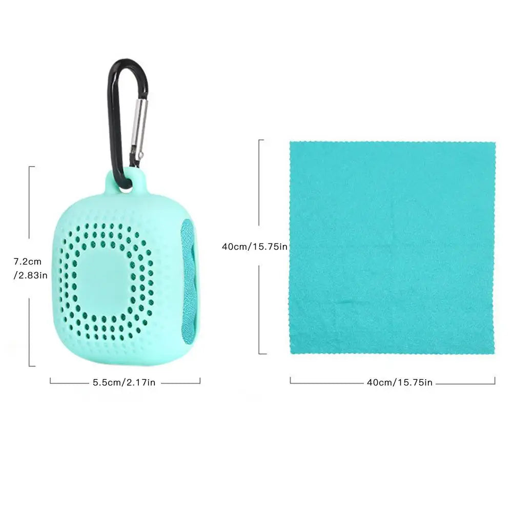 Microfiber Towel Portable, Sneldrogend Sportdoek, Zweet Koeling Handdoek voor Hardlopen, Yoga, Kamperen, Hiking en Fietsen