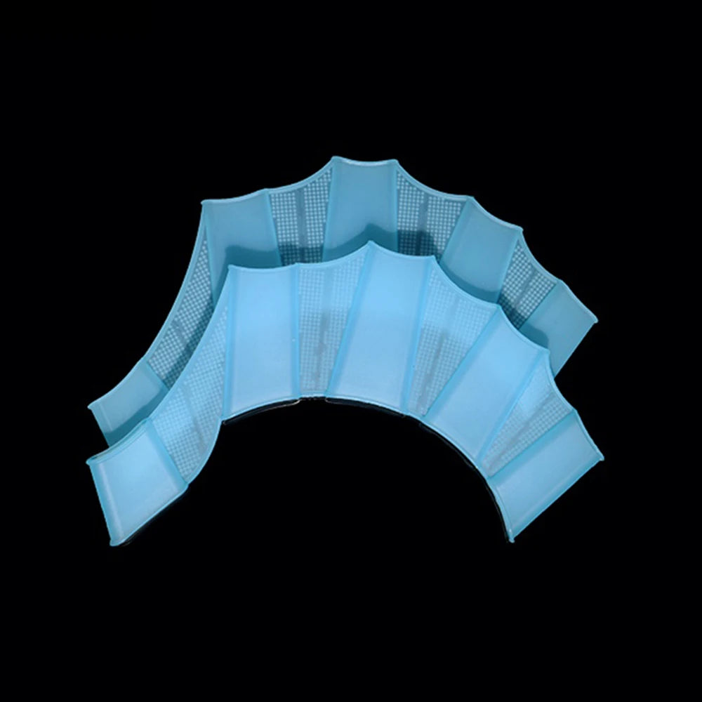 Siliconen Zwemvins Flippers voor Mannen, Vrouwen & Kinderen – Halfvinger Webbed Handschoenen voor Zwemmen, Training & Professionele Sport