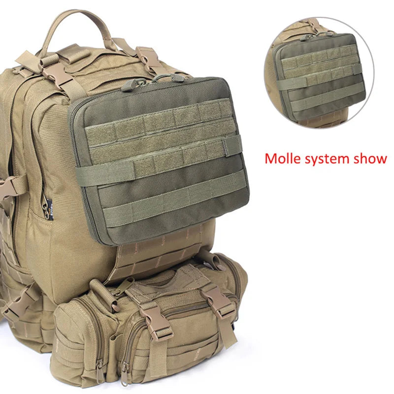 EDC Tactical MOLLE-Tasche – multifunktionale wasserdichte Nylontasche für Outdoor-, Sport- und medizinische Werkzeuge