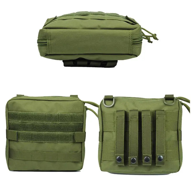 EDC Tactical MOLLE-Tasche – multifunktionale wasserdichte Nylontasche für Outdoor-, Sport- und medizinische Werkzeuge