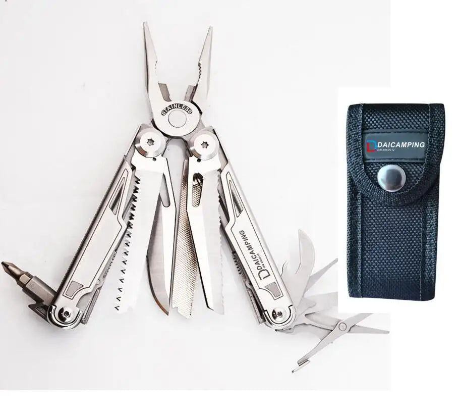 DL12 Multitool Tang – 7CR17MOV Roestvrijstalen Multifunctionele Tool