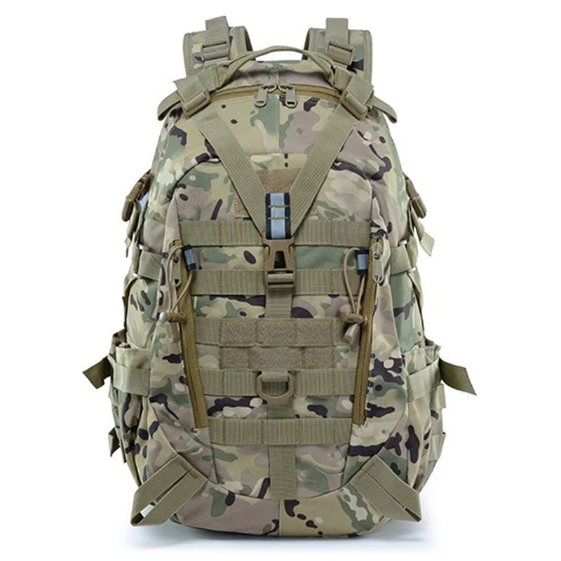40L Tactische Rugzak met Molle โ Outdoor Reistas voor Heren | Hiking, Kamperen & Vissen
