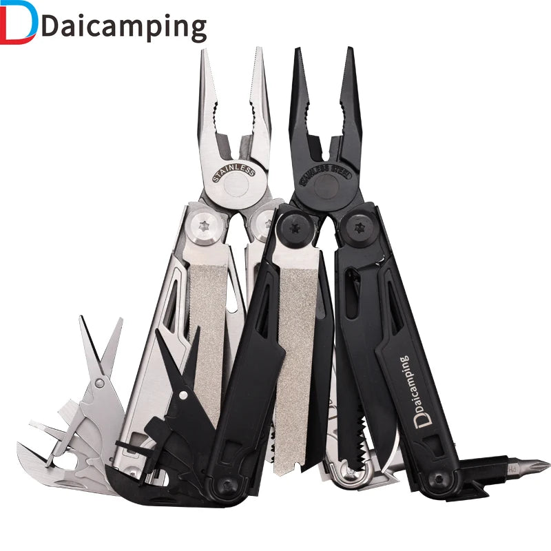DL12 Multitool Tang – 7CR17MOV Roestvrijstalen Multifunctionele Tool