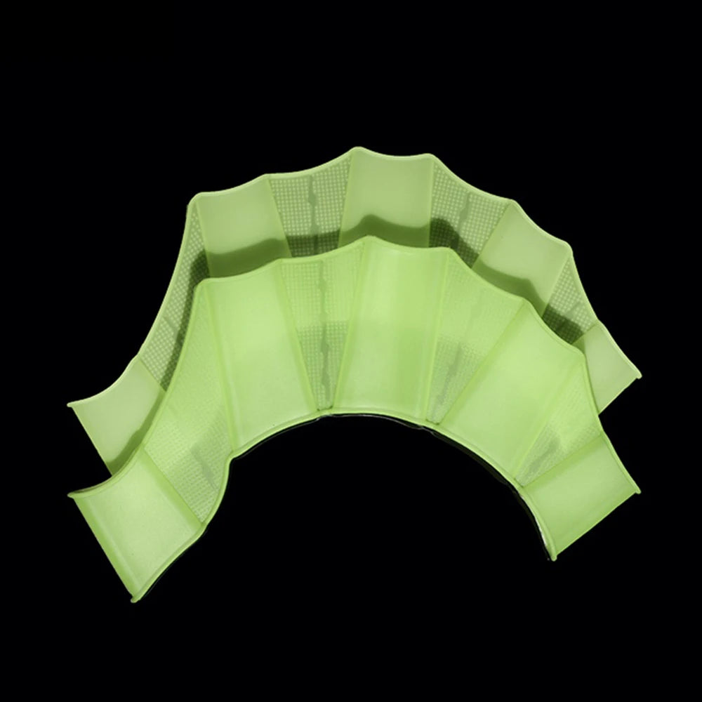 Siliconen Zwemvins Flippers voor Mannen, Vrouwen & Kinderen – Halfvinger Webbed Handschoenen voor Zwemmen, Training & Professionele Sport