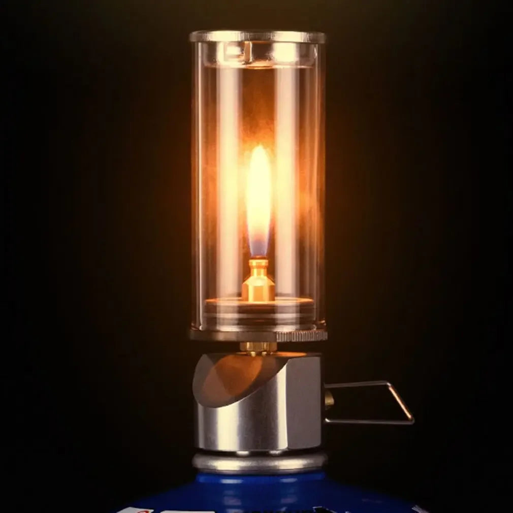 BRS Dreamlike Candlelight Lamp | Winddichte Gaskaarslamp voor Outdoor Camping en Tentverlichting