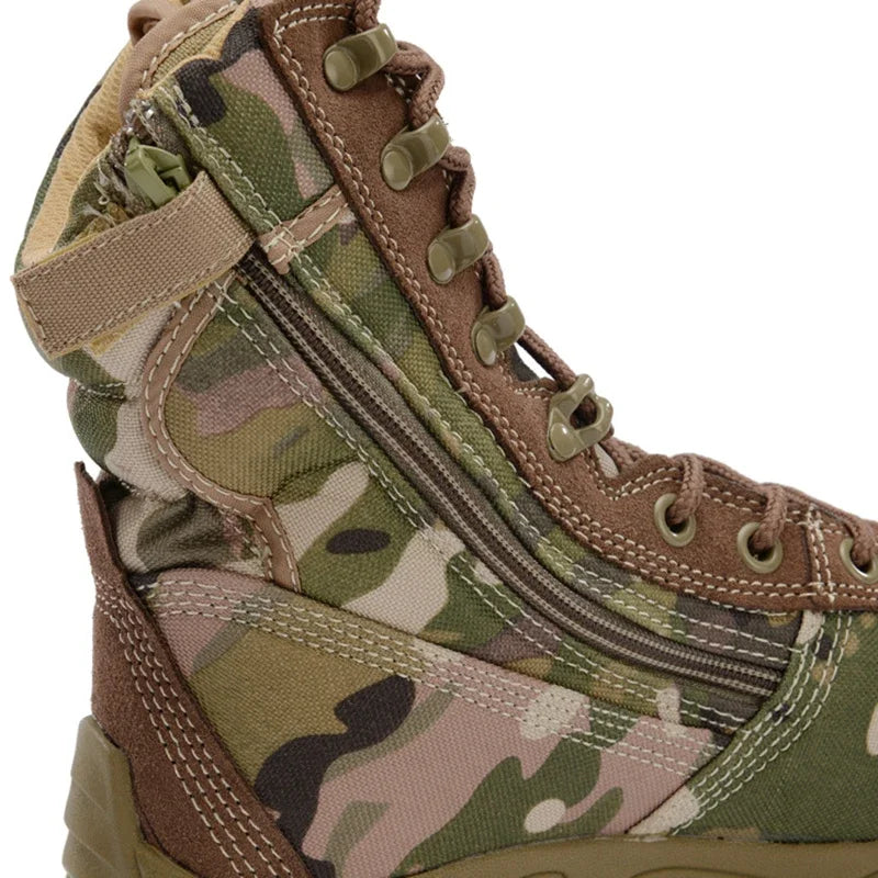 Tactische Legerlaarzen Heren – Waterdichte Outdoor Werkschoenen & Hiking Boots