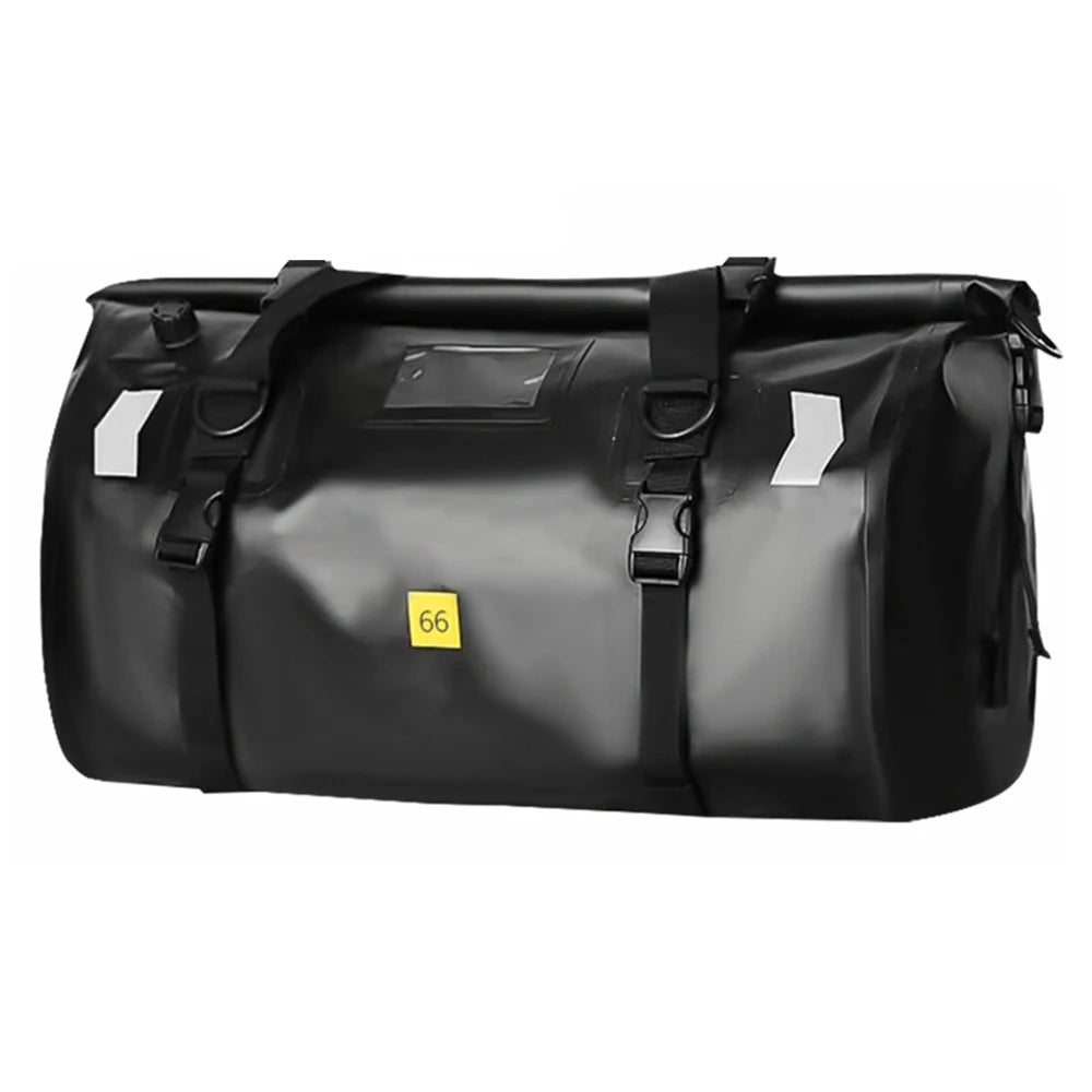 Motorcycle Dry Bag 40L/66L - Waterdichte Reflecterende Duffle Bag voor Reizen, Kamperen, Skiën, Fietsen, en Outdoor Avonturen