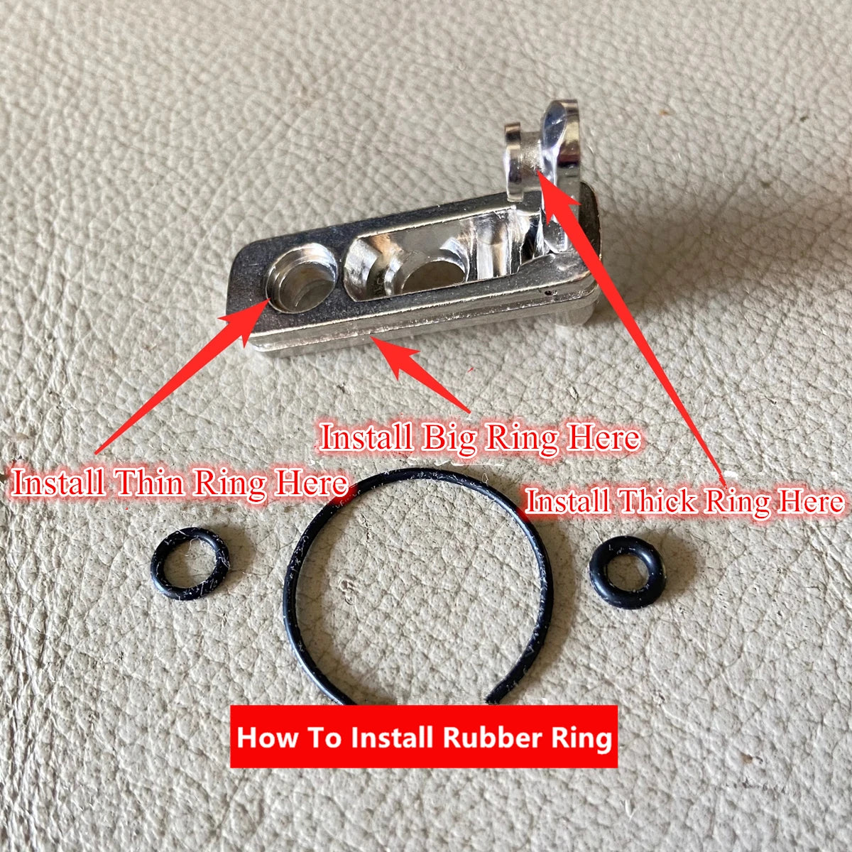 Alloy Brandstofreservoir Sealing Base – Lekvrije Pakking voor Zippo Aansteker – Oliebesparend, Anti-Volatiel Accessoire