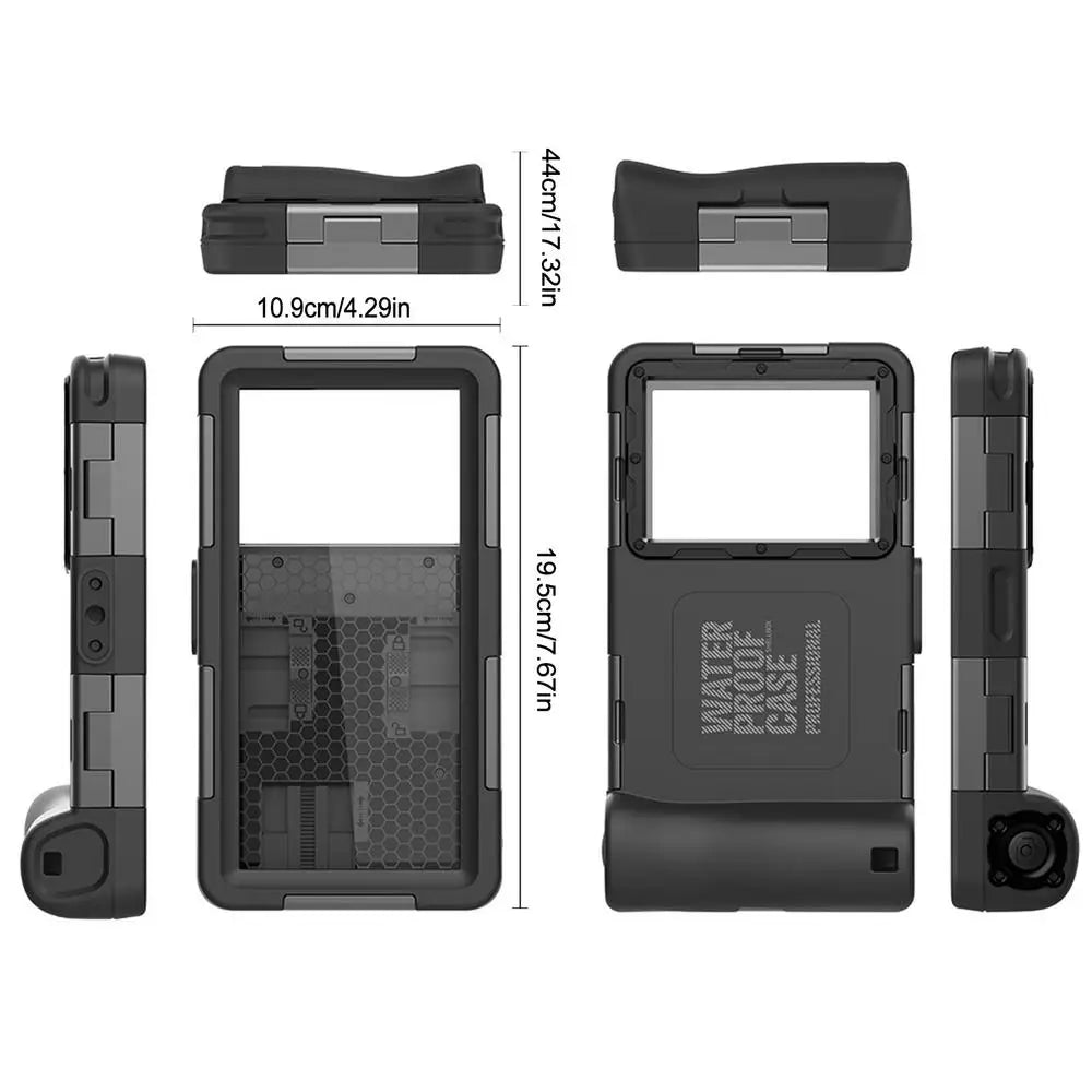 Universele Professionele Duik Telefoonhoes | 15m Waterproof Case voor iPhone 12 Pro Max, Samsung Galaxy S21, S22 Ultra