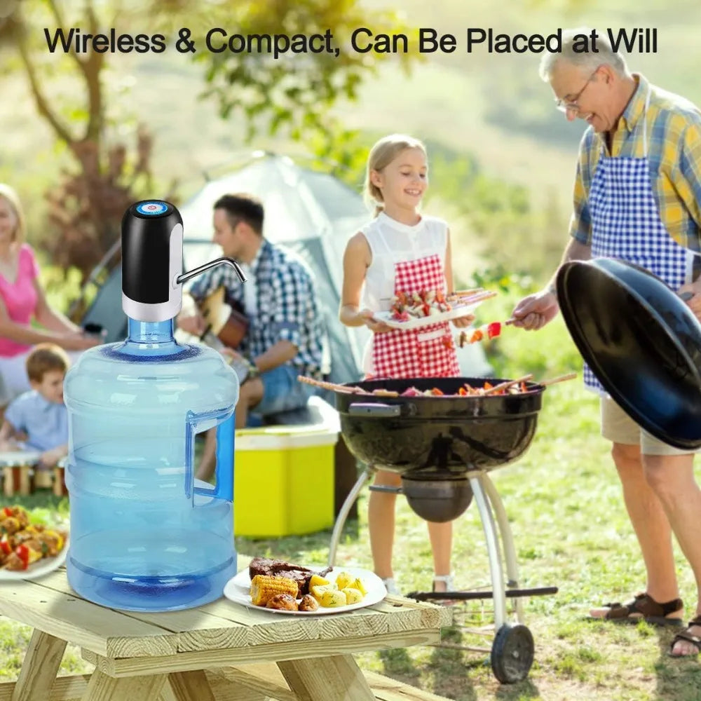 Automatische Waterpomp – USB Oplaadbare Elektrische Dispenser voor 5 Gallon Waterflessen
