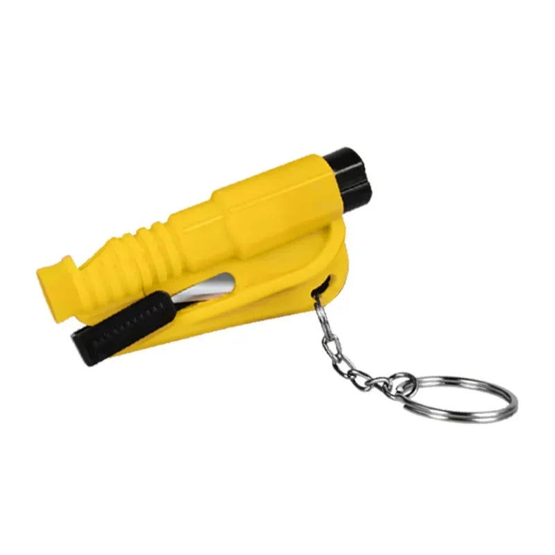 Safety Hammer 3-in-1 Car Escape Tool – Window Breaker, Seat Belt Cutter, Compact Emergency Hammer for Car Accessories