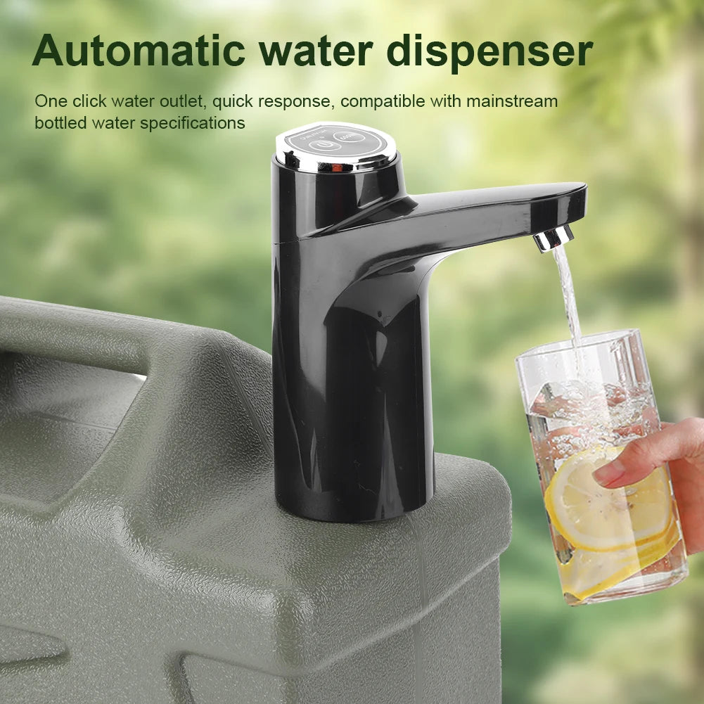 11L Outdoor Water Tank – Grote Capaciteit Camping Waterbak met Kraan en USB Oplaadbare Elektrische Waterpomp