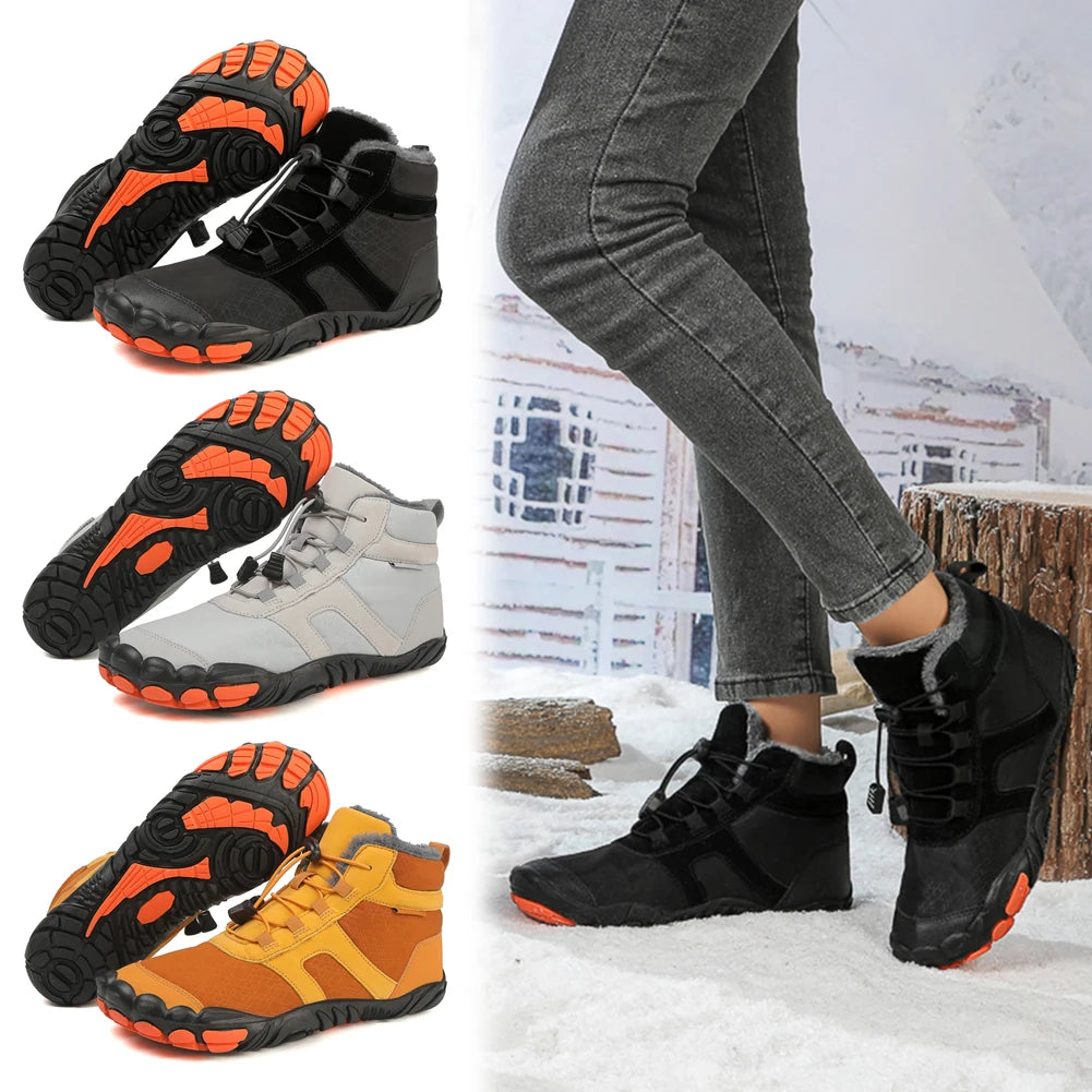 Winter Snow Boots - Waterbestendige Anti-Slip Hiking Schoenen voor Buiten, Lichtgewicht en Koudbestendig Trekking Boots voor Reizen