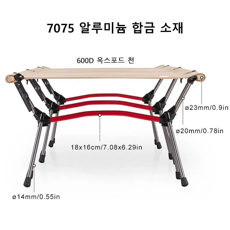Camping Cot Vouwbed | Ultralicht Aluminium Slaapbed voor Outdoor Hiking, Backpacking en Reizen