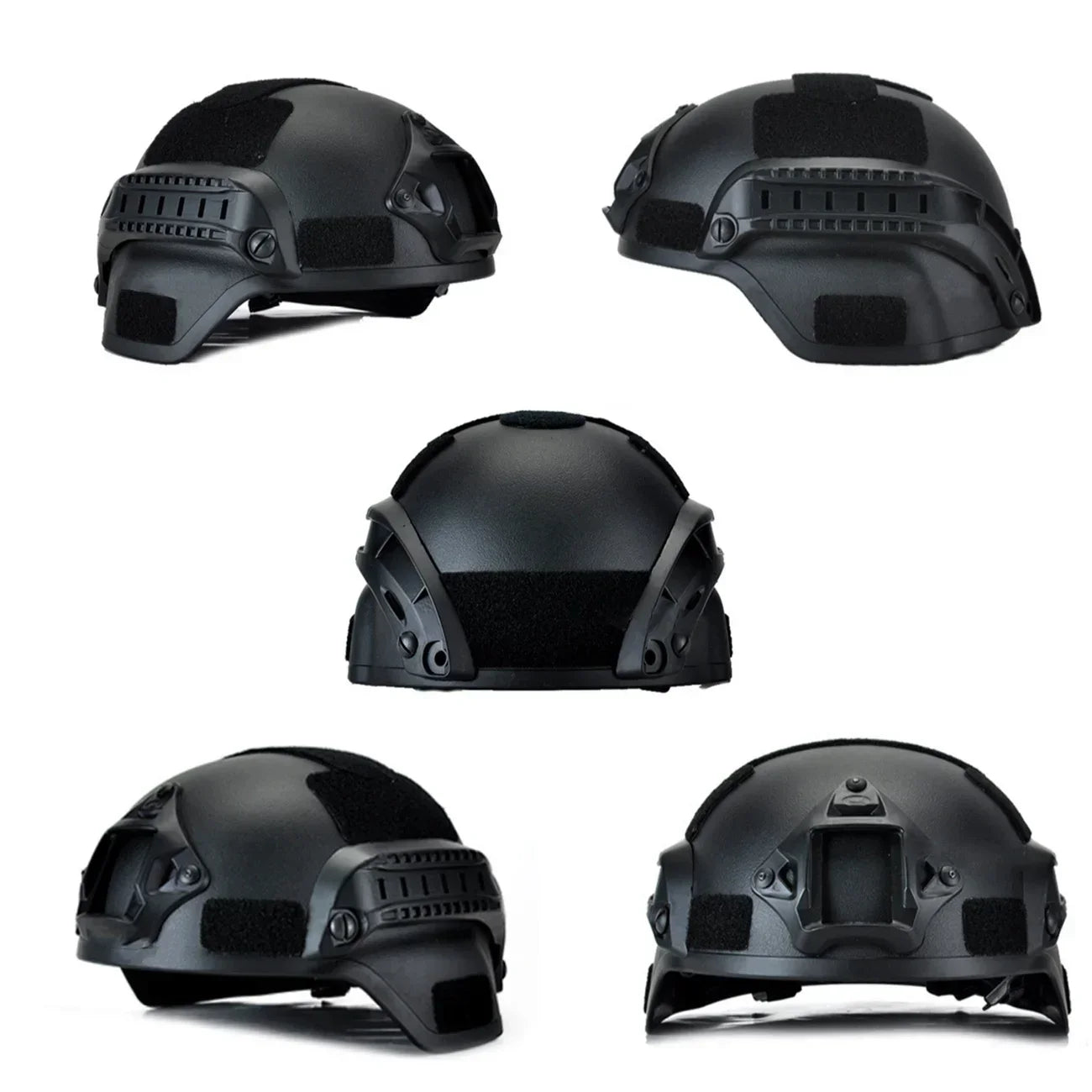 MICH2000 Airsoft MH Tactical Helm – Militärhelm mit Batterietasche für Airsoft, Jagd und Sicherheit