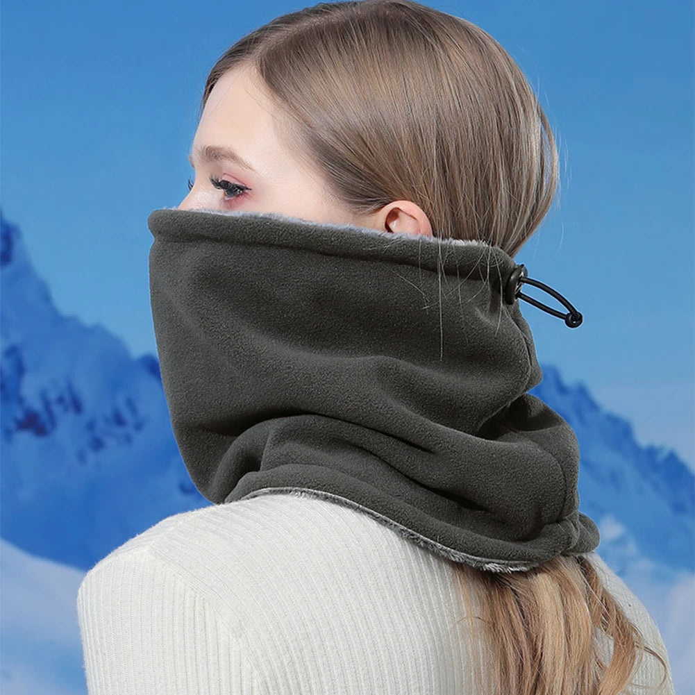 Winddichte winter nekwarmer – fleece sjaal & gezichtsmasker voor skiën, fietsen & outdoor sport
