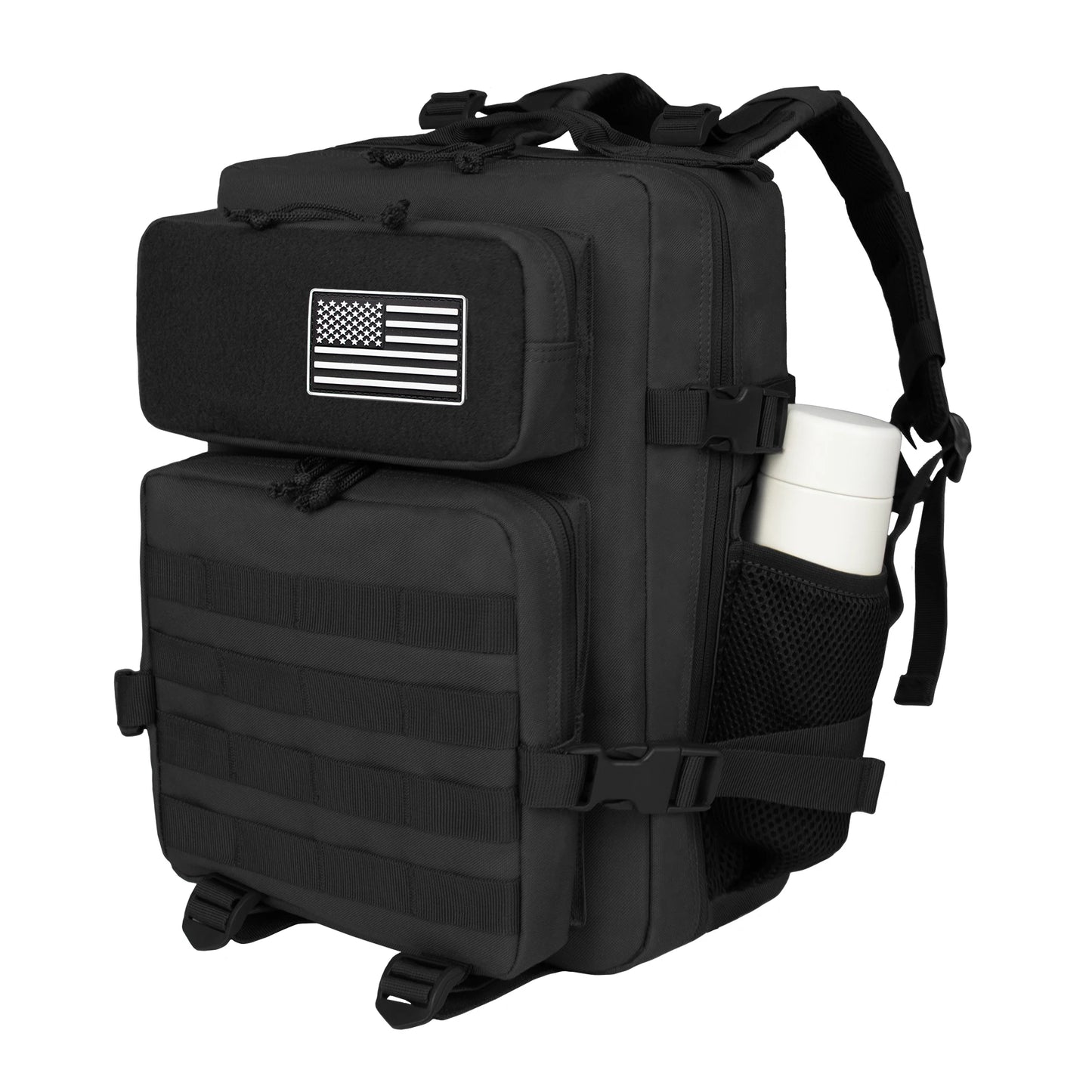 Tactische Rugzak 25L – Outdoor Unisex Legerrugzak met Molle-Systeem voor Hiking, Camping & Klimmen