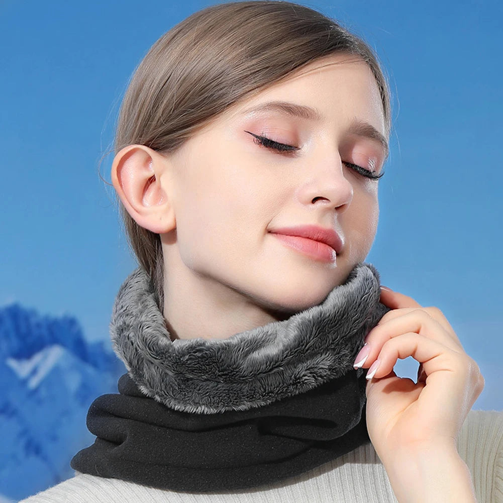 Winddichte winter nekwarmer – fleece sjaal & gezichtsmasker voor skiën, fietsen & outdoor sport
