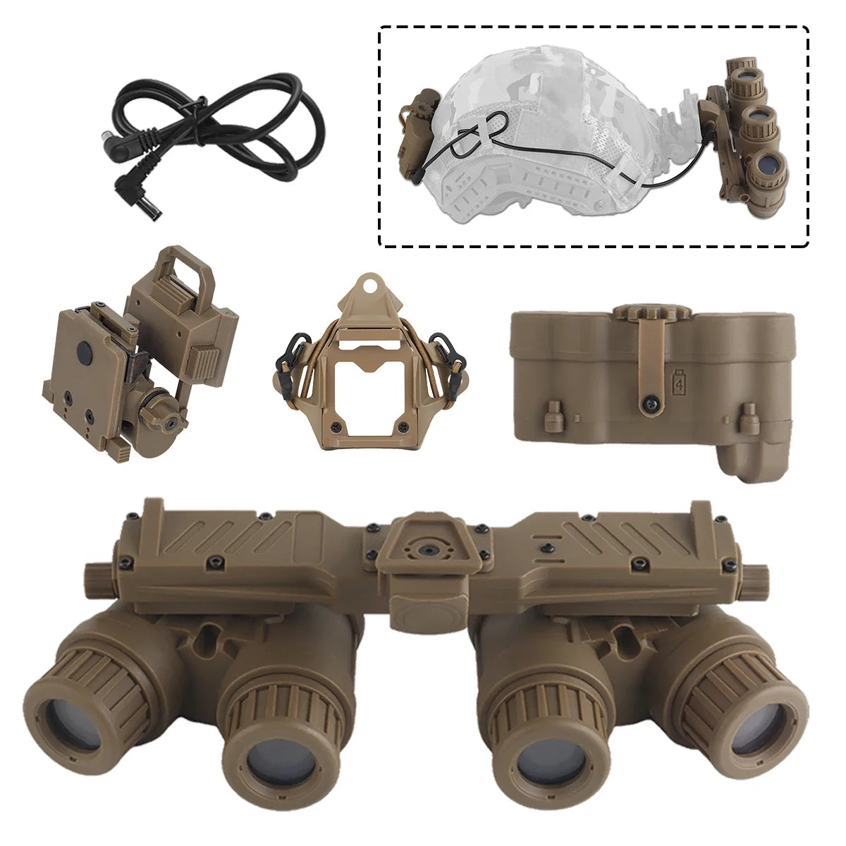 Tactische GPNVG 18 Dummy Nachtkijker – NVG Houder voor Airsoft en FAST Helmontwerp
