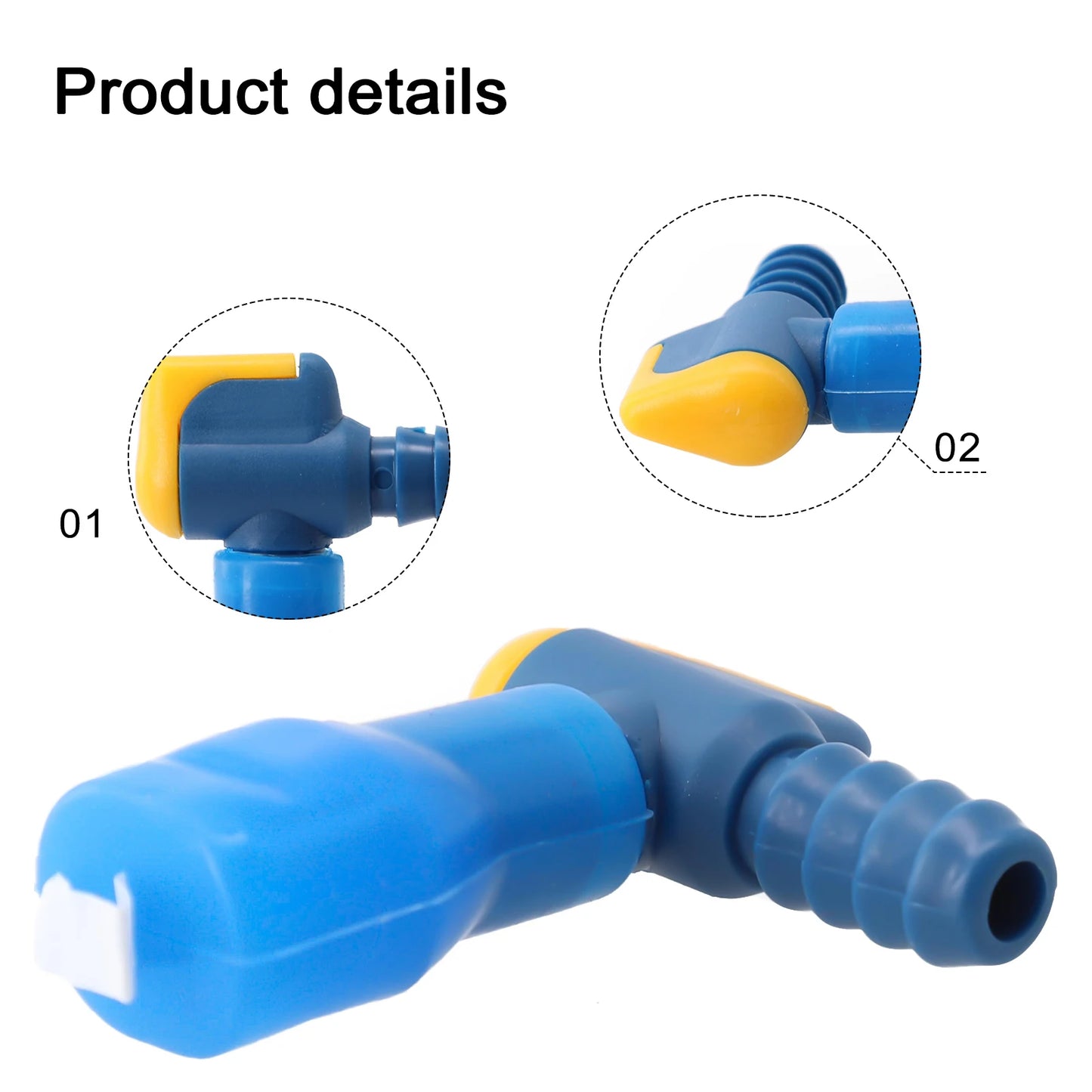 Vervangings Hydratatie Zak Bijtventielen met Schakelaar – Hydratatie Drinkzak Vervangende Mondstuk Nozzle