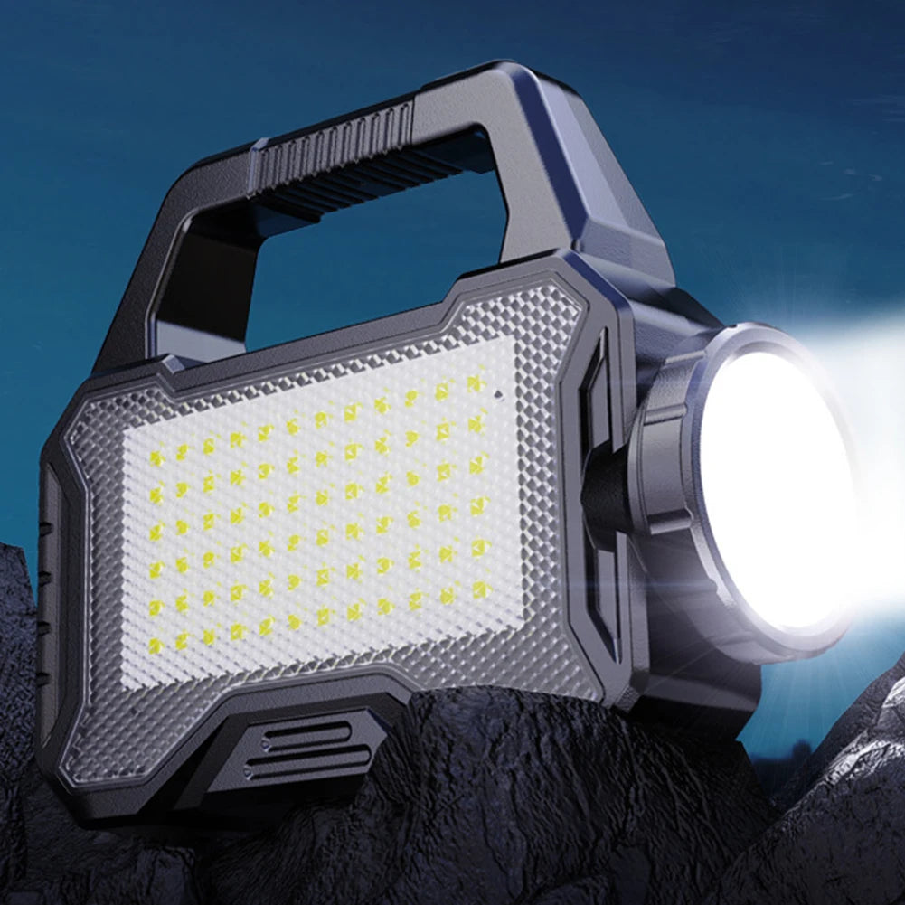 ๐ฆ Krachtige Zonne-energie LED Spotlight | Waterdichte Camping Zaklamp