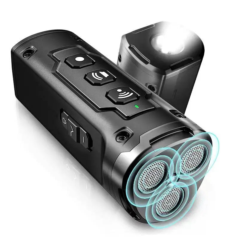 Pet Dog Repeller - Ultrasonic Hondentraining Apparaat met LED Zaklamp, Oplaadbaar Anti-Blaffen Afschrikmiddel