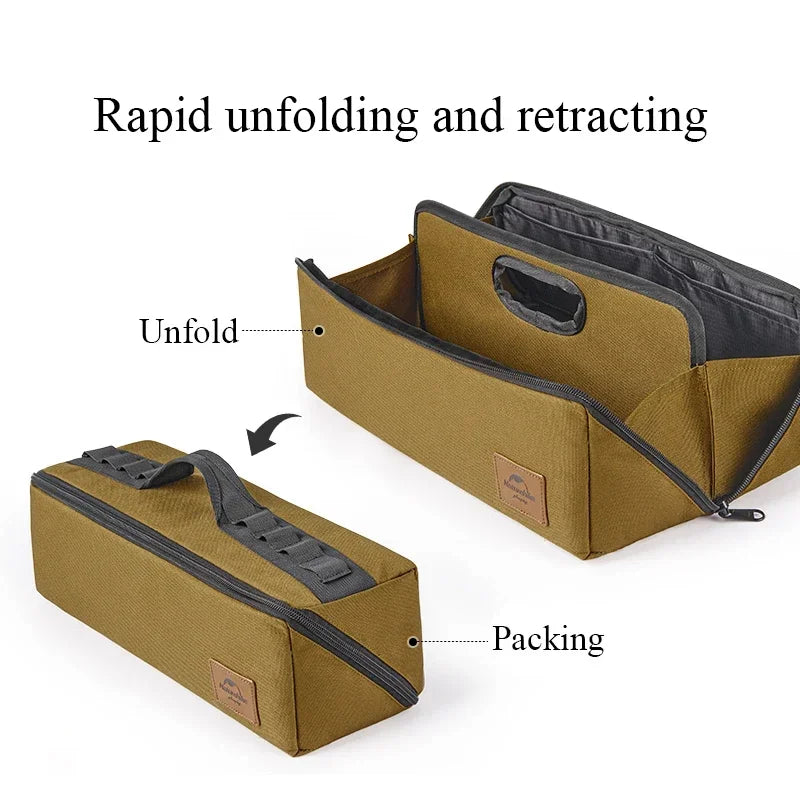 Camping Tools Opbergtas | Vouwbare Waterdichte Survival Organizer voor Outdoor Reizen en Werkaccessoires