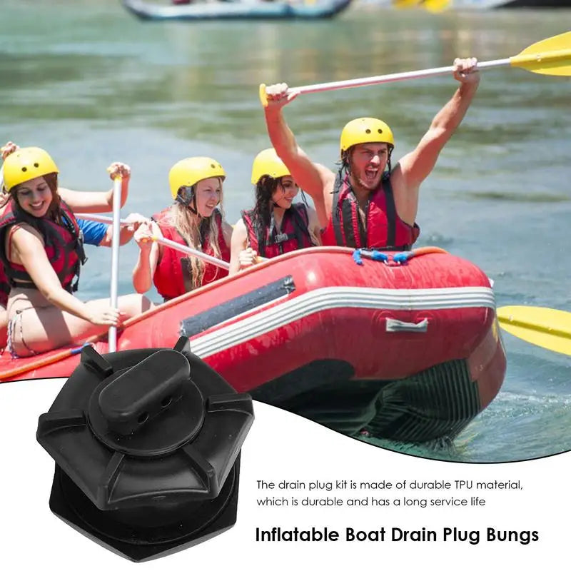 Drainventielen voor Opblaasbare Boot - Hexagon Marine Afvoerplug voor Kayak, Yacht, Vlot en Kano's
