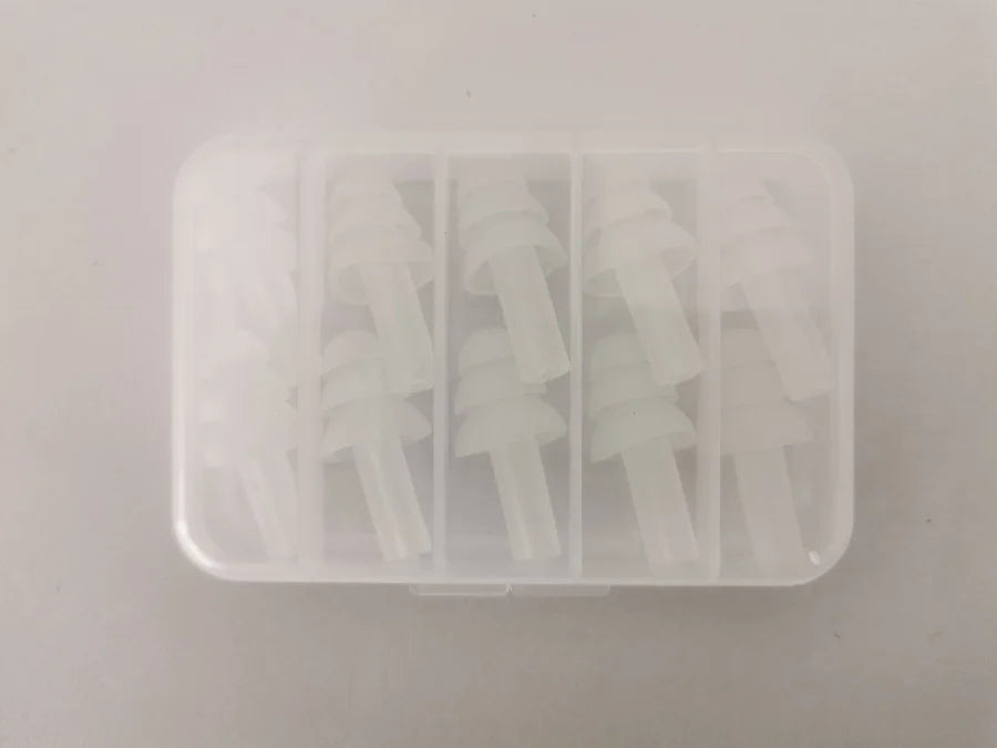 5Pairs/set box-packed comfort earplugs noise reduction silicone Soft Ear Plugs Swimming Silicone Earplugs Protective for sleep