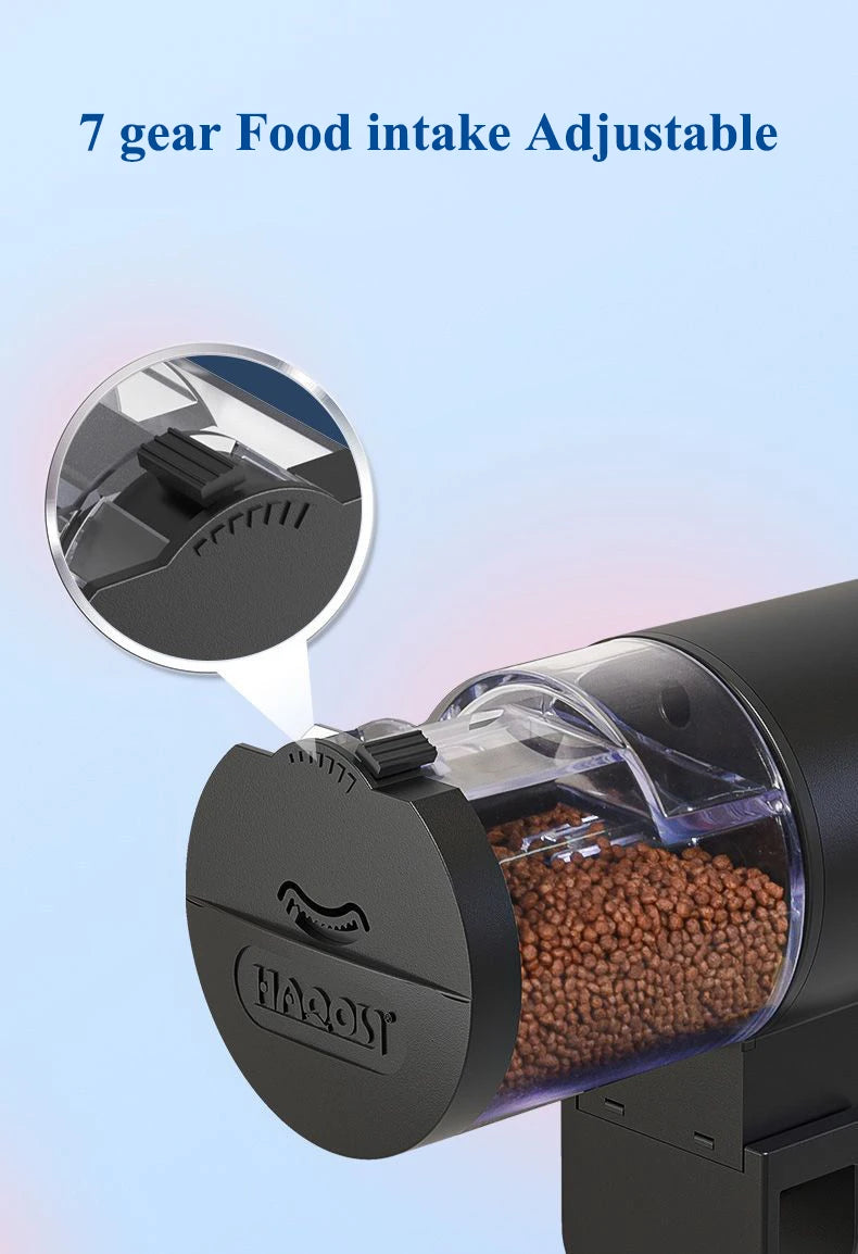 Automatische Aquarium Voederautomaat – Timerfunctie & 100ml Reservoir voor Vissenvoer