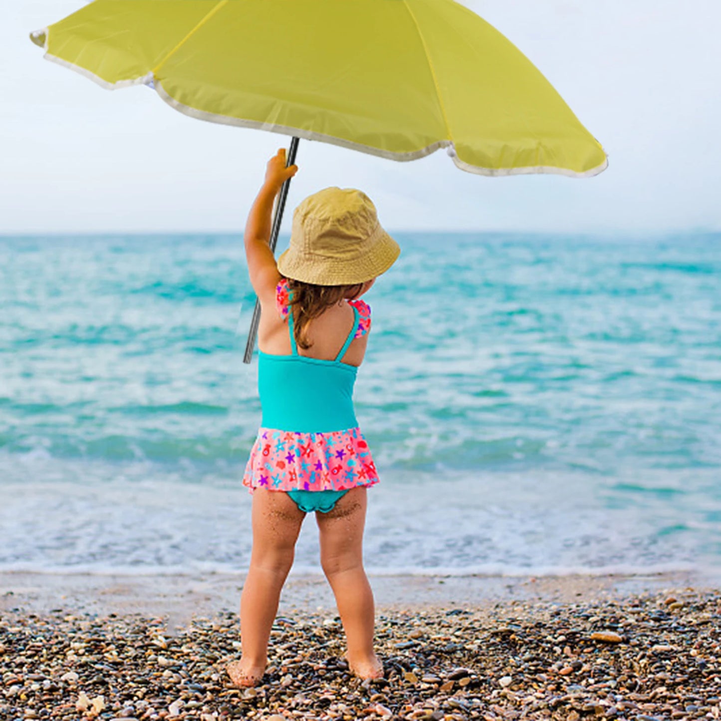 Opvouwbare Strandstoel met Parasol | Draagbare Outdoor Kinderstoel | Multifunctionele Ligstoel