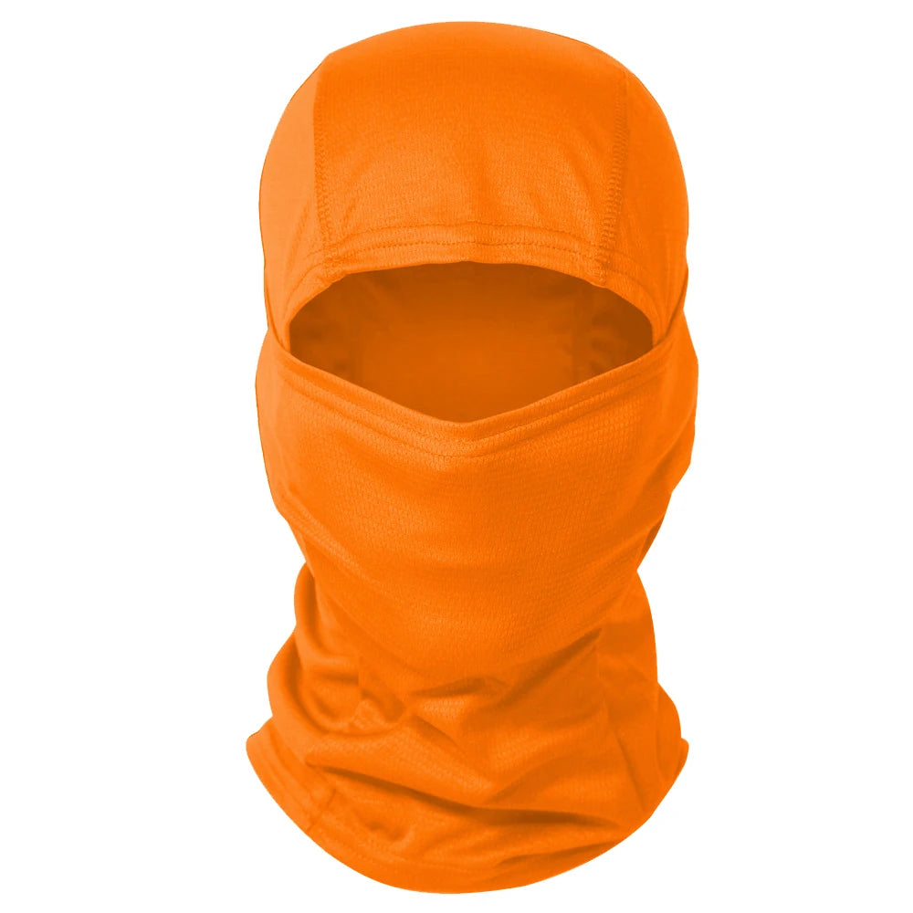 Camouflage Balaclava Hoed voor Fietsers & Jagers – Volledige Gezichtsmasker voor Buiten, Skiën, Motorhelm Binnenmuts