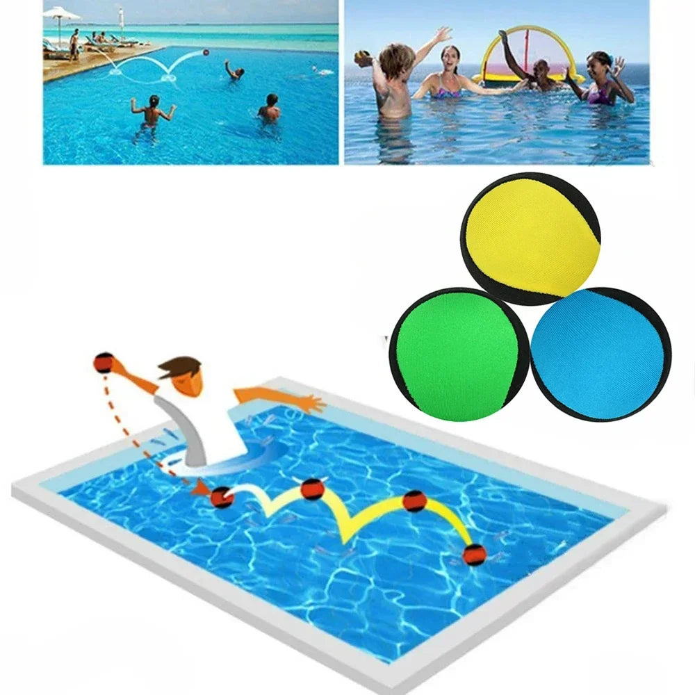1PCS Water Bouncing Ball voor Kinderen & Volwassenen – Oceaan, Zwembad & Strand Sport Speelgoed