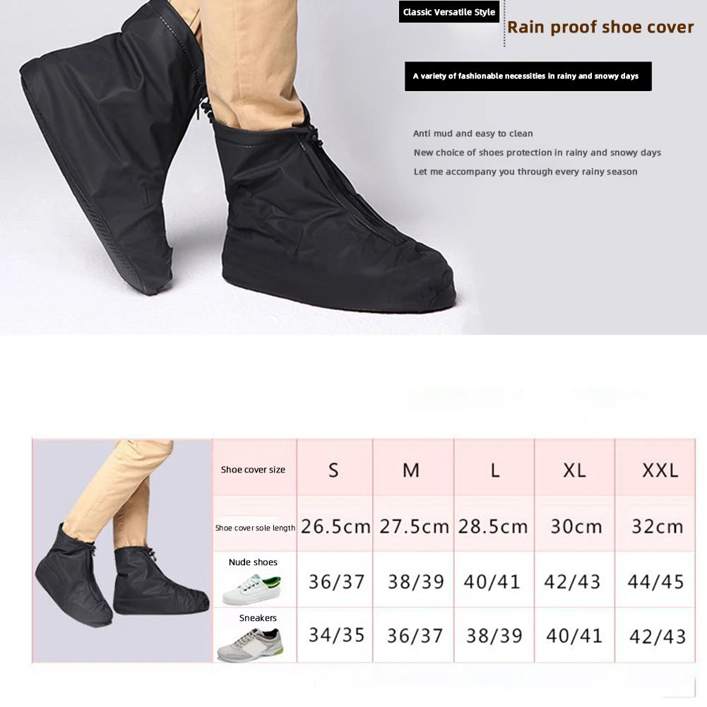 Waterdichte Herbruikbare Overschoenen – Anti-Slip Regen Schoencovers voor Outdoor & Reizen