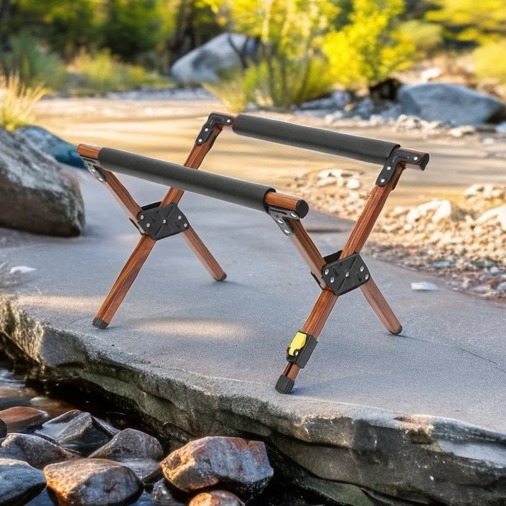 Outdoor Camping Vouwbare Cooler Stand | Opvouwbaar Aluminium Ice Box Houder voor Hiking en Picknick met Anti-Slip Ondersteuning