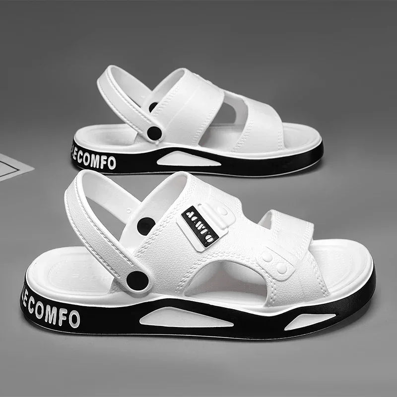 Heren Slippers Zomer 2025 – Lichtgewicht EVA Sandalen met Dikke Zool, Anti-slip, Open Teen, Outdoor