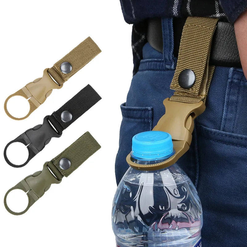 MOLLE Karabijnhaak van Nylon โ Tactische Bevestigingsclip voor Rugzak, Riem & Outdoor Uitrusting