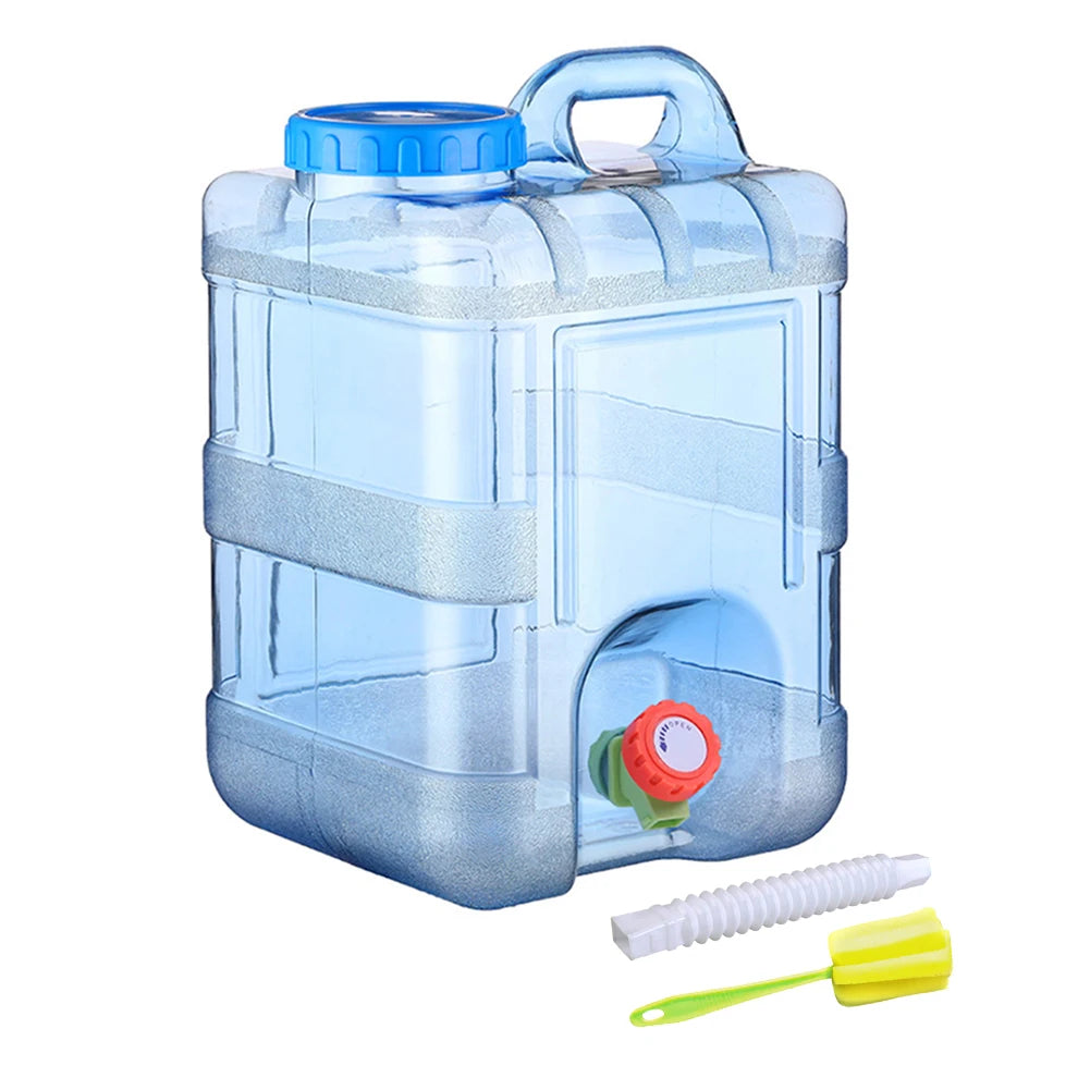 7.5/10/15L Drinkwatercontainer met Kraan | Lekvrije Camping Water Tank voor Hiking, Auto en Outdoor Gebruik