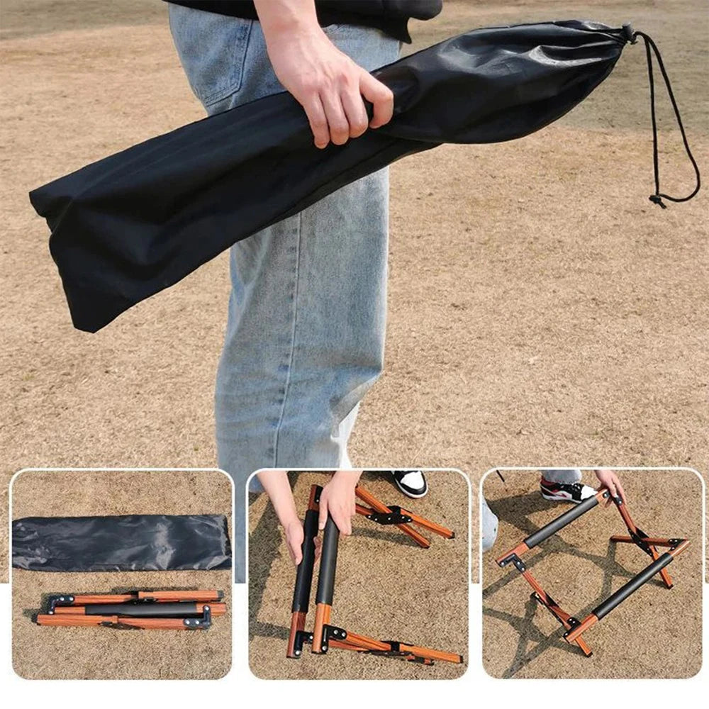 Outdoor Camping Vouwbare Cooler Stand | Opvouwbaar Aluminium Ice Box Houder voor Hiking en Picknick met Anti-Slip Ondersteuning