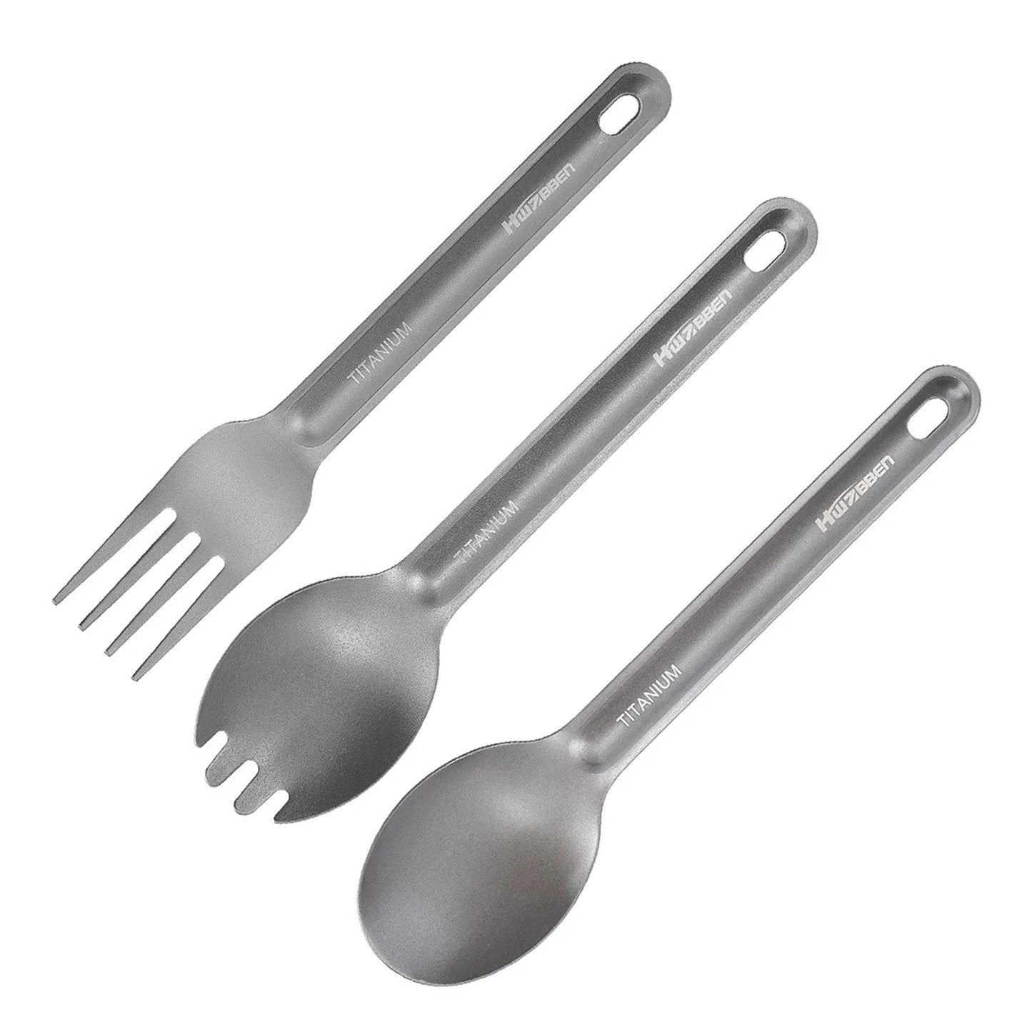 Ultra Lichtgewicht Titanium Bestekset – Camping & Outdoor