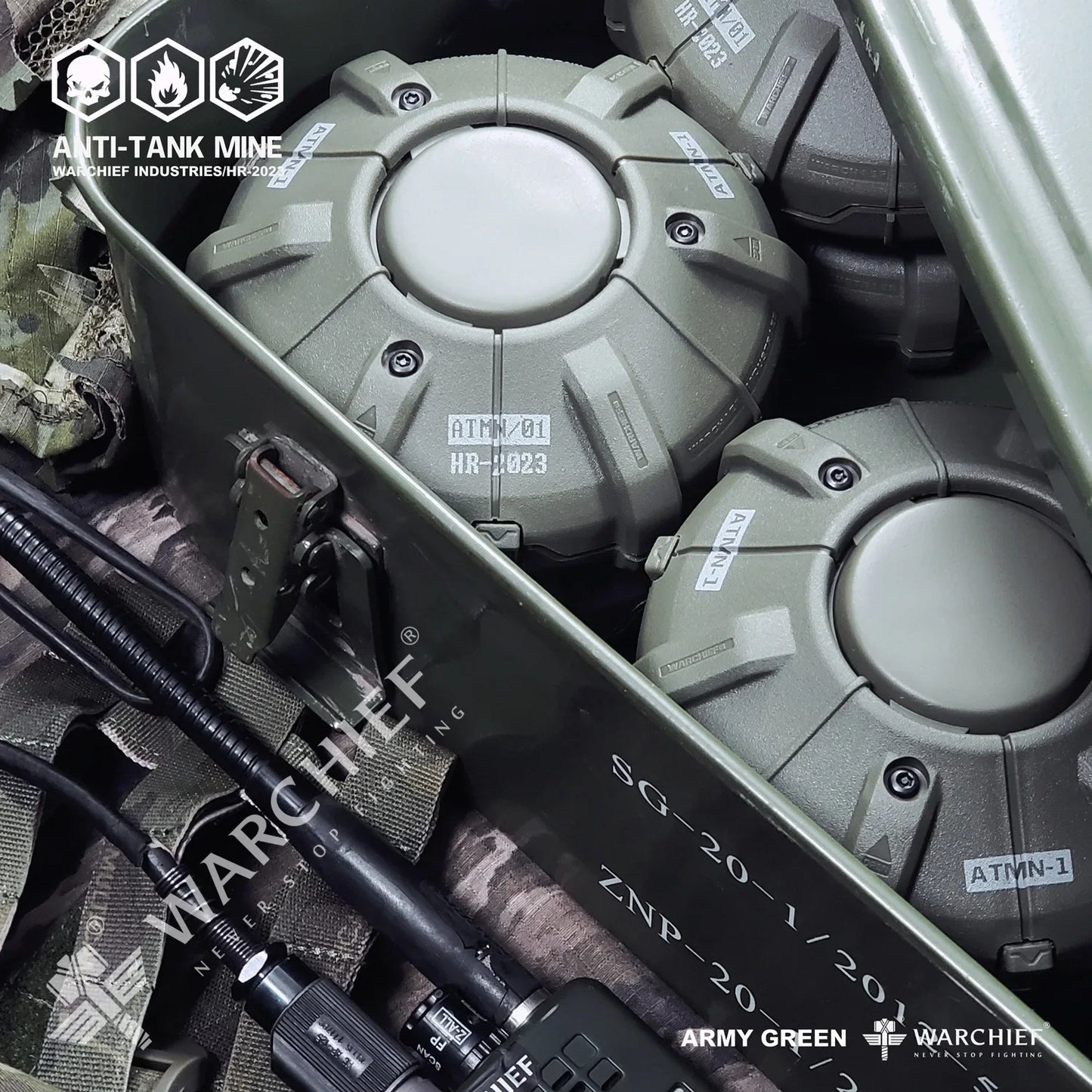 Tactische Muggencirkel Doos | Creatieve Militaire Stijl Muggenspray Rek met Deksel en Vuurvast voor Buiten en Kamperen