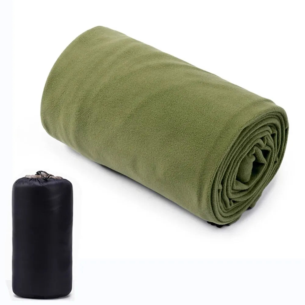 Fleece Slaapzak Liner – Ultra-Lichte en Draagbare Reisdeken voor Volwassenen – Warm Bedliner voor Outdoor Camping en Tent