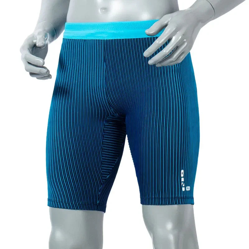 Stripes Man Marathon Leggings & Sportshort – Sneldrogende Hardloopbroek