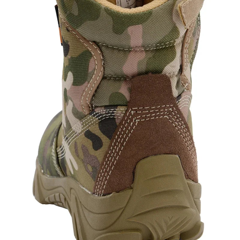 Tactische Legerlaarzen Heren – Waterdichte Outdoor Werkschoenen & Hiking Boots