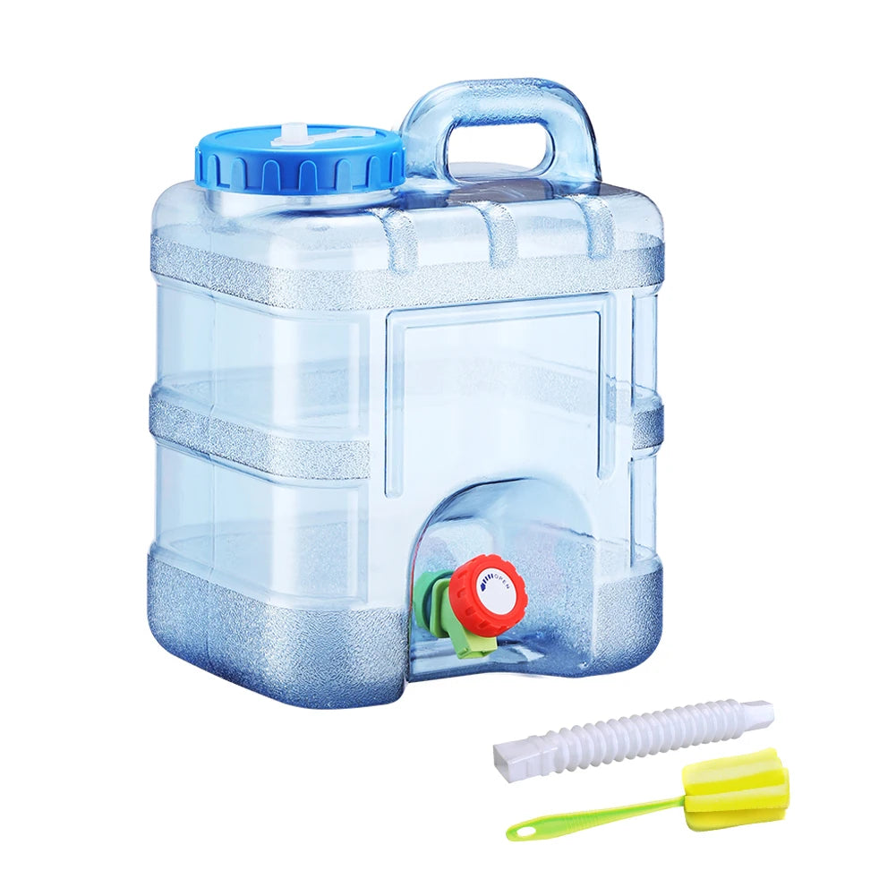 7.5/10/15L Drinkwatercontainer met Kraan | Lekvrije Camping Water Tank voor Hiking, Auto en Outdoor Gebruik